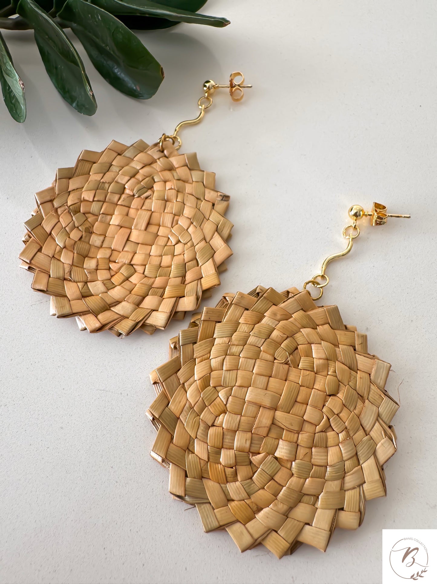 Terra Rattan Earrings