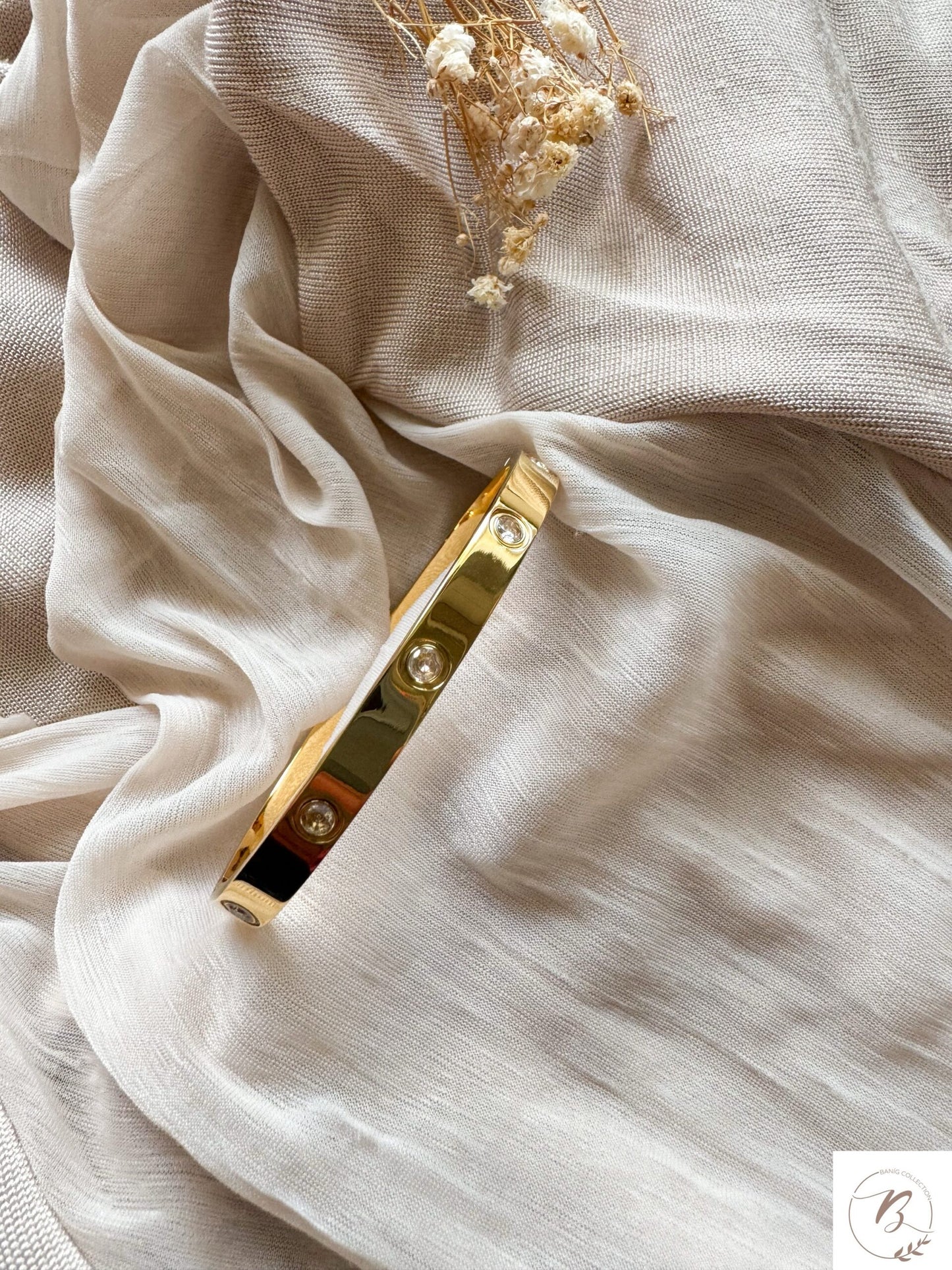 Aurora Stainless Steel Bangle