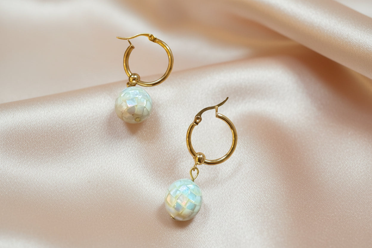 Adelle Mosaic Hoops