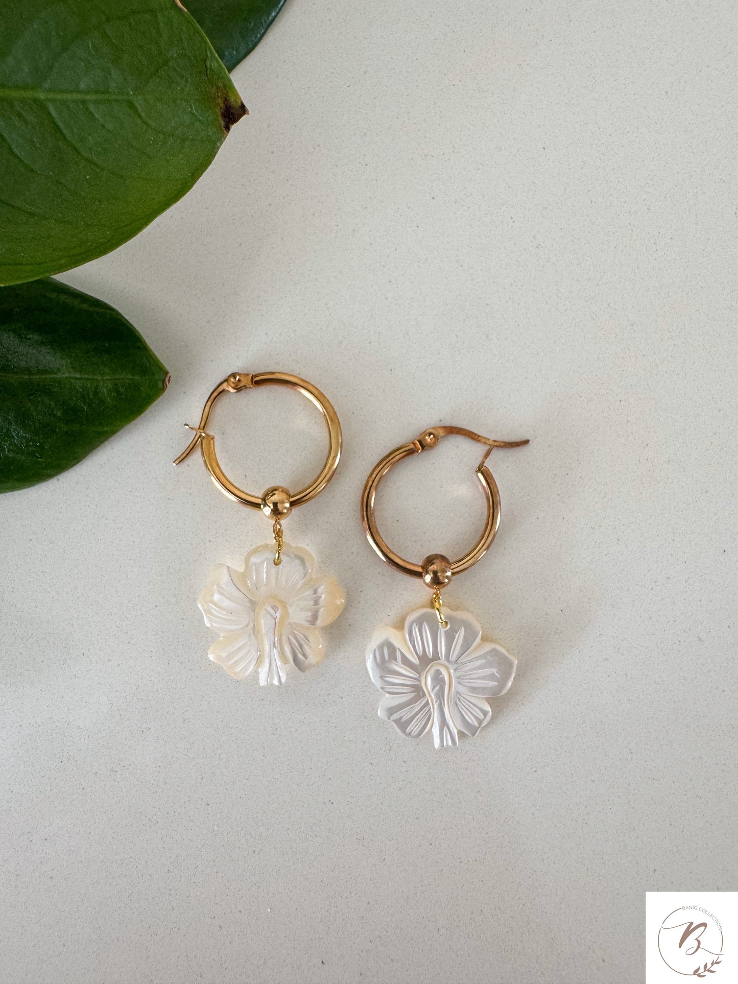 Lily Hoop Earrings