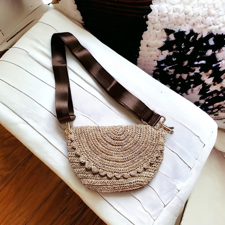 Luisa Raffia Bag