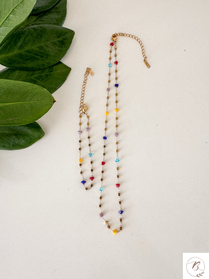 Candy Necklace and Bracelet Set