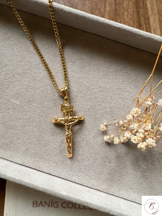 Unisex Cross Pendant Necklace