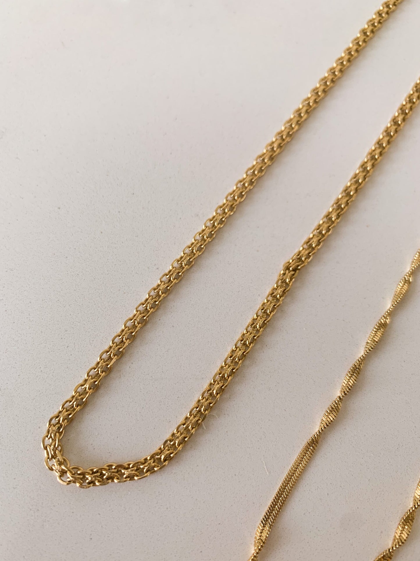 Layering Stainless Steel Chains