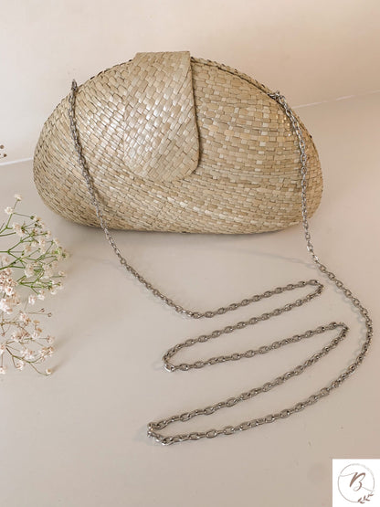 Jane Clutch Bag - White