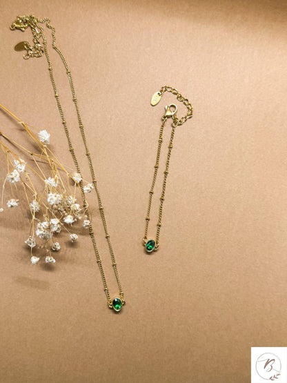 Sabrina Necklace and Bracelet Set