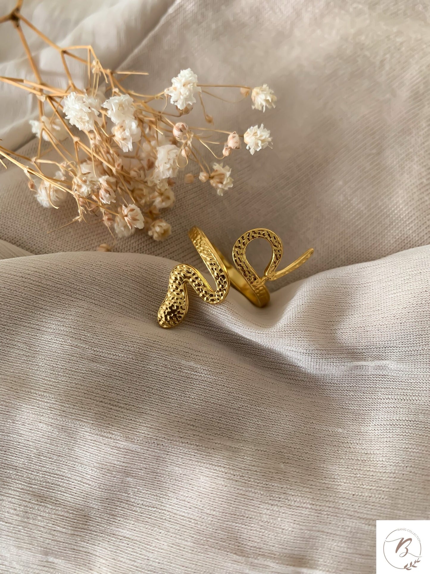 Stainless Steel Snake Ring