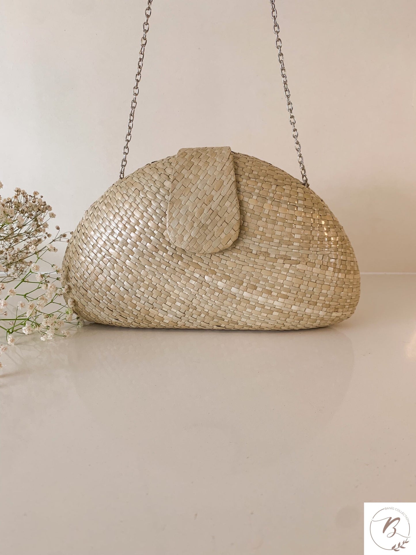 Jane Clutch Bag - White