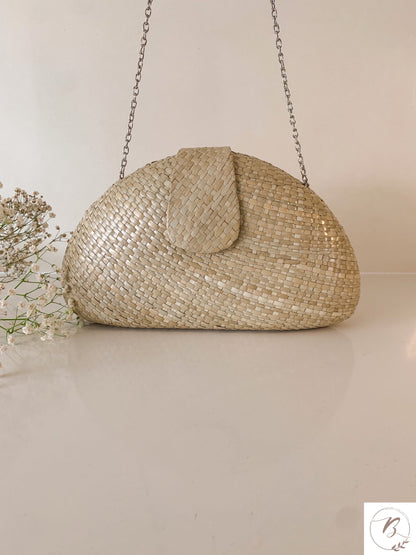 Jane Clutch Bag - White