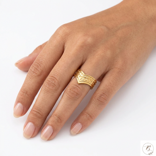 Eunice Stainless Steel Ring