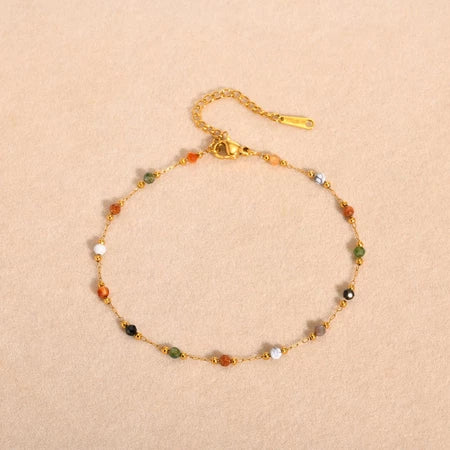 Sandy Stone Anklet