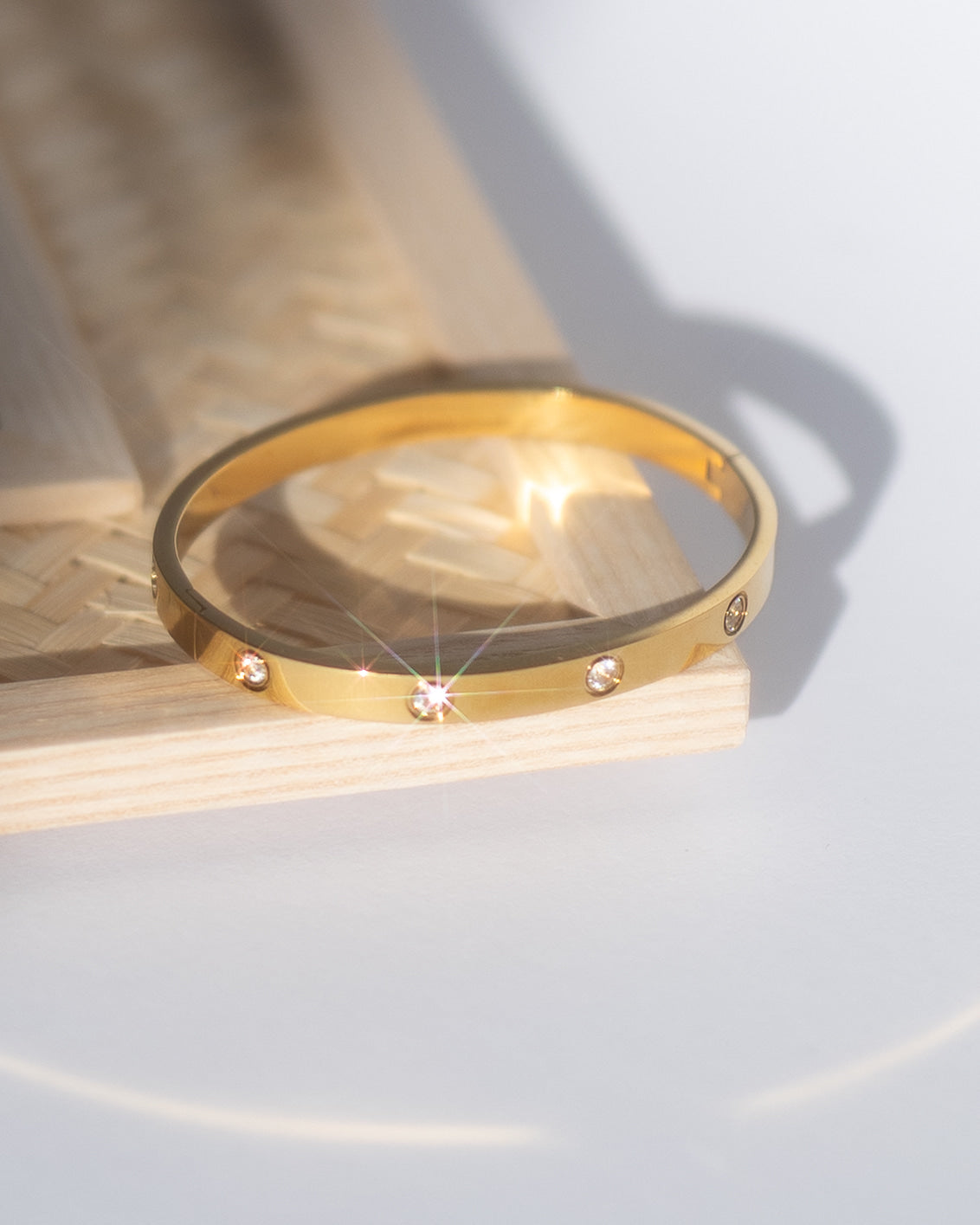 Aurora Stainless Steel Bangle