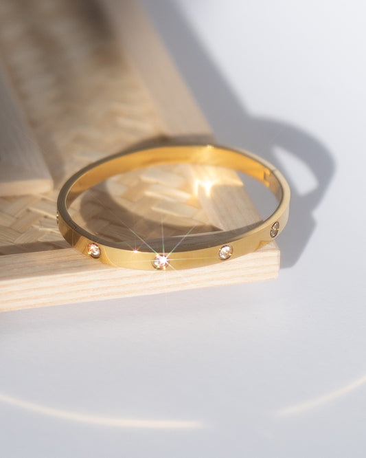 Aurora Stainless Steel Bangle