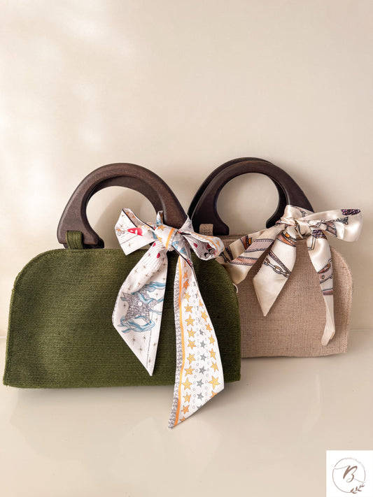Kate Sling Bag (Earthy Green)