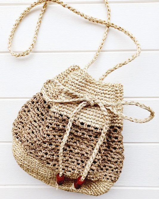 Lorna Raffia Body Bag