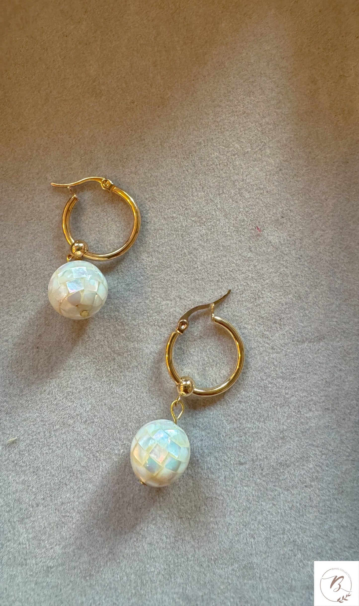 Adelle Mosaic Hoops