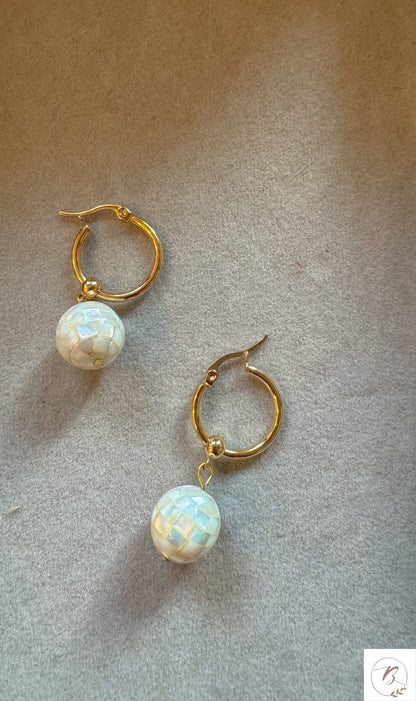 Adelle Mosaic Hoops