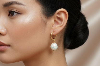 Adelle Mosaic Hoops