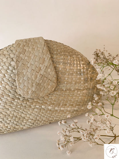 Jane Clutch Bag - White