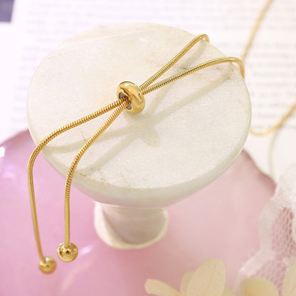 Snake Chain Adjustable Y Necklace