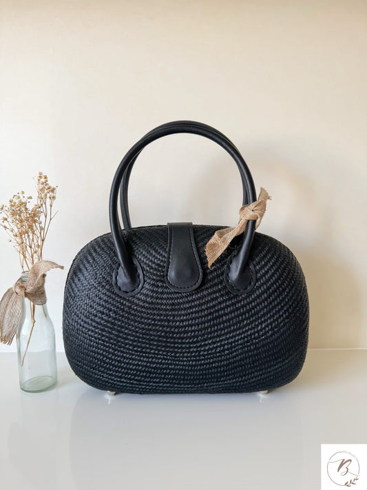 Black Buntal Bag
