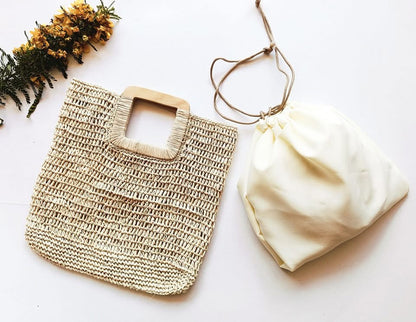 Elieza Raffia Bag