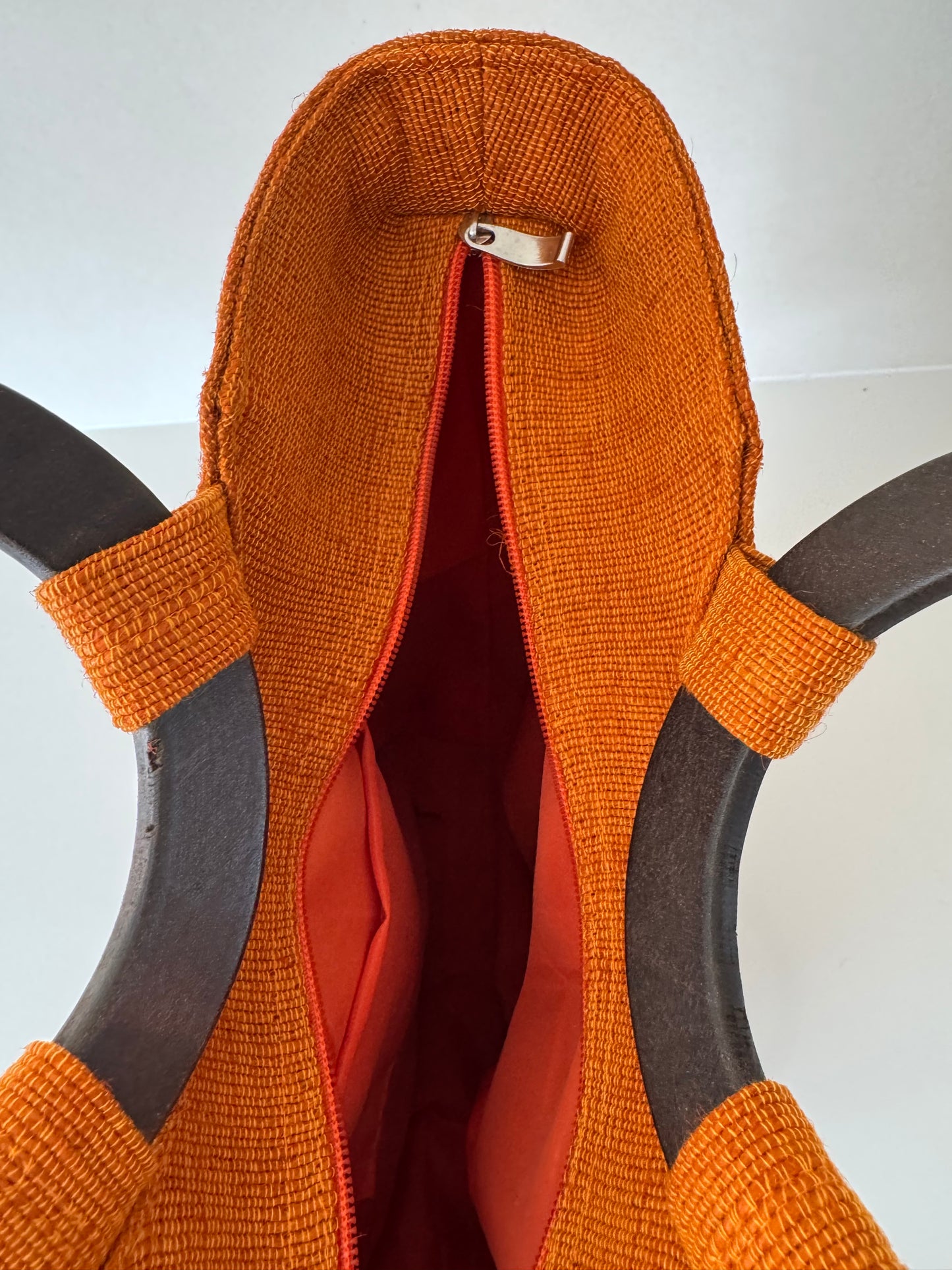 Olivia Tote Bag (Orange & Violet)