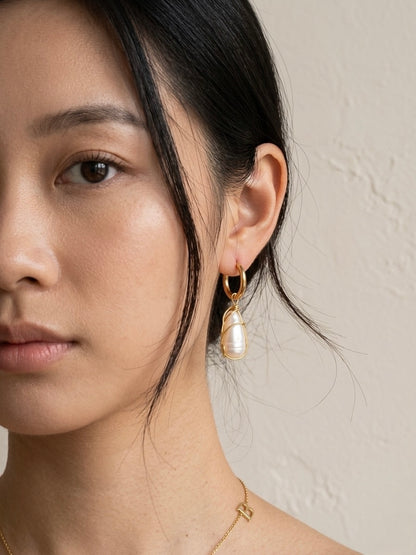 Thalia Freshwater Pearl Earrings