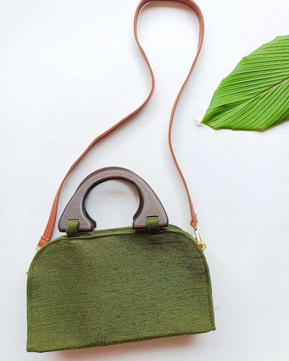 Kate Sling Bag (Earthy Green)