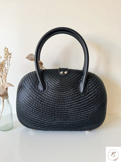 Black Buntal Bag
