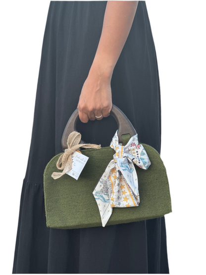 Kate Sling Bag (Earthy Green)