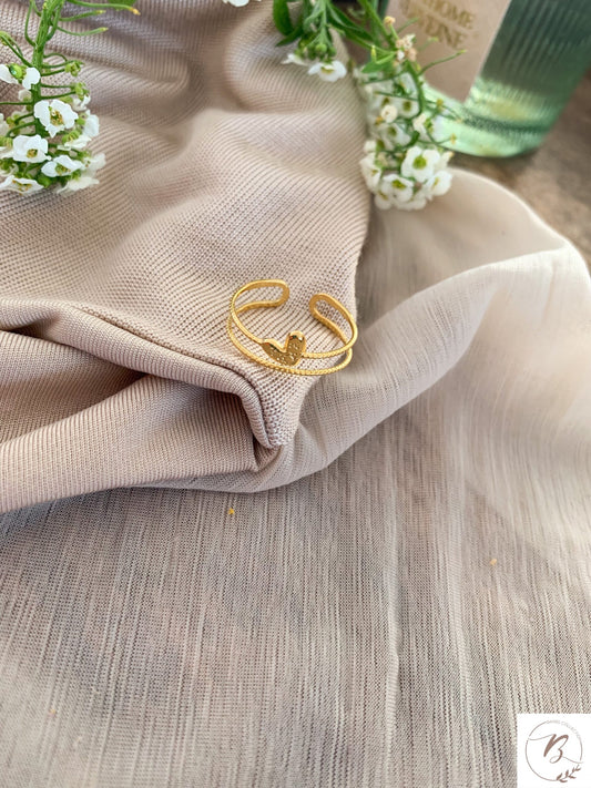 Dainty Everyday Heart Ring