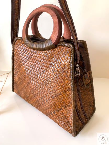 Carla Sling Bag (Medium Brown)