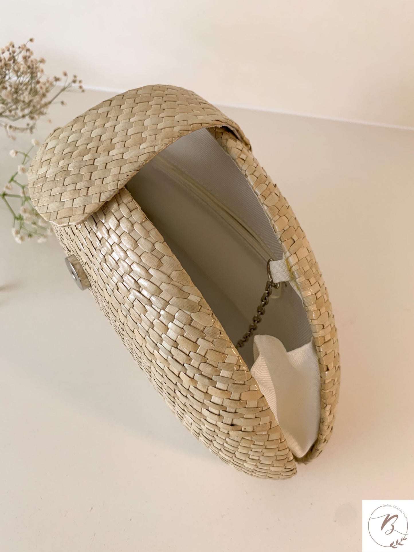 Jane Clutch Bag - White