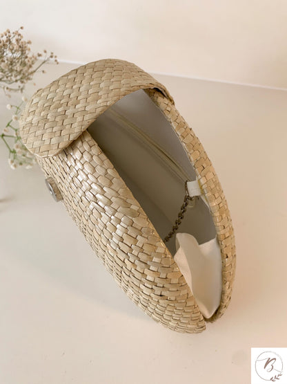 Jane Clutch Bag - White