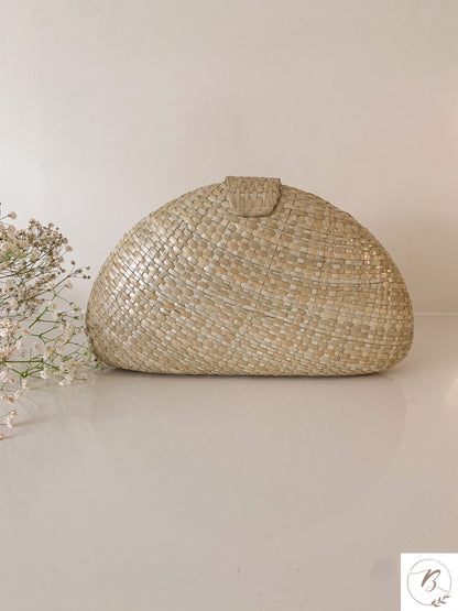 Jane Clutch Bag - White