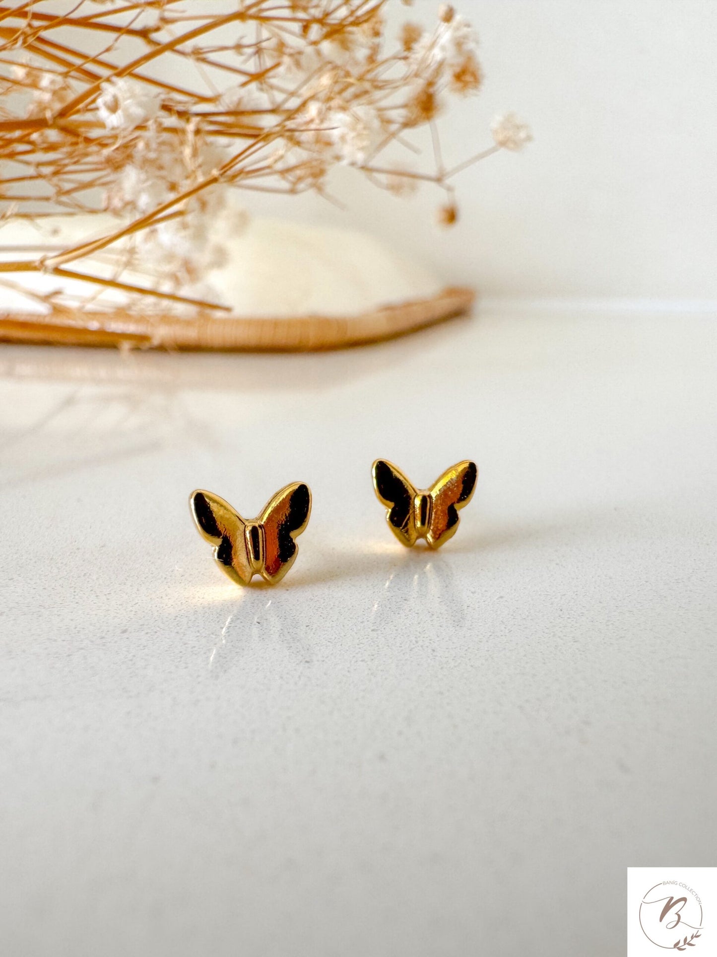 Polly Butterfly Studs