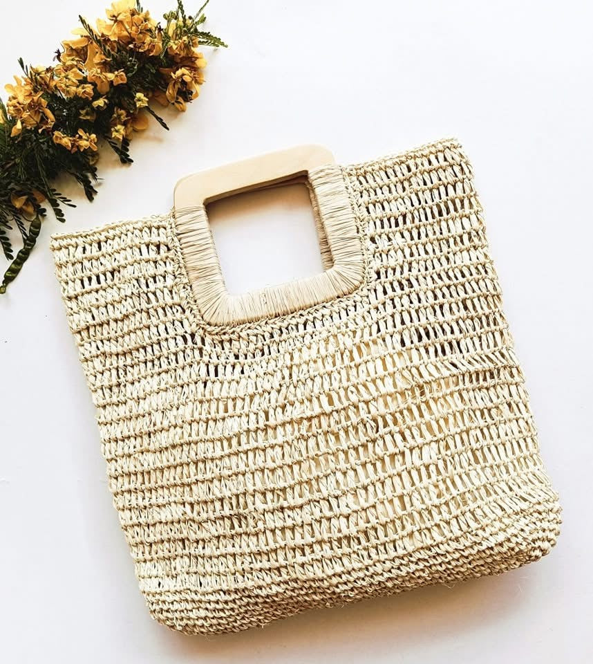 Elieza Raffia Bag