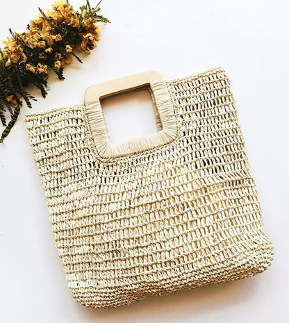 Elieza Raffia Bag
