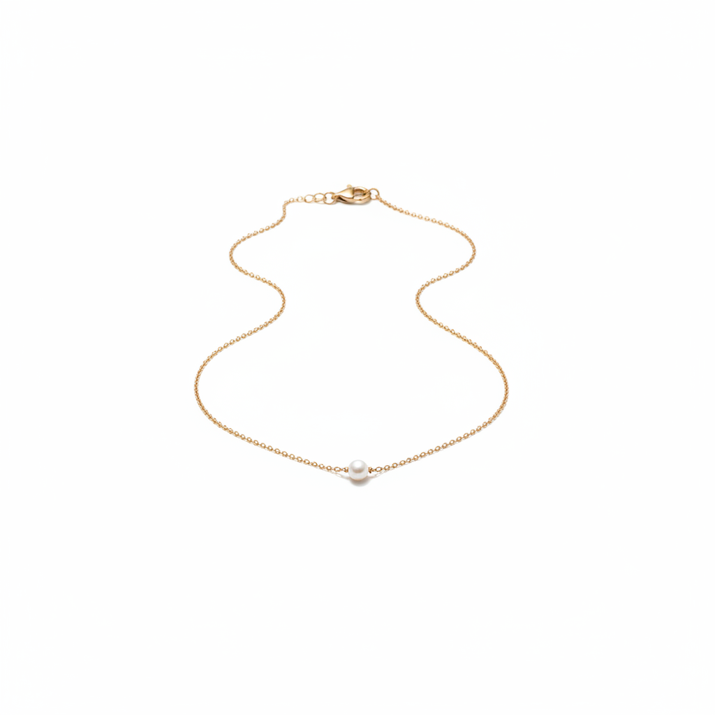 Fiona Minimalist Pearl Necklace