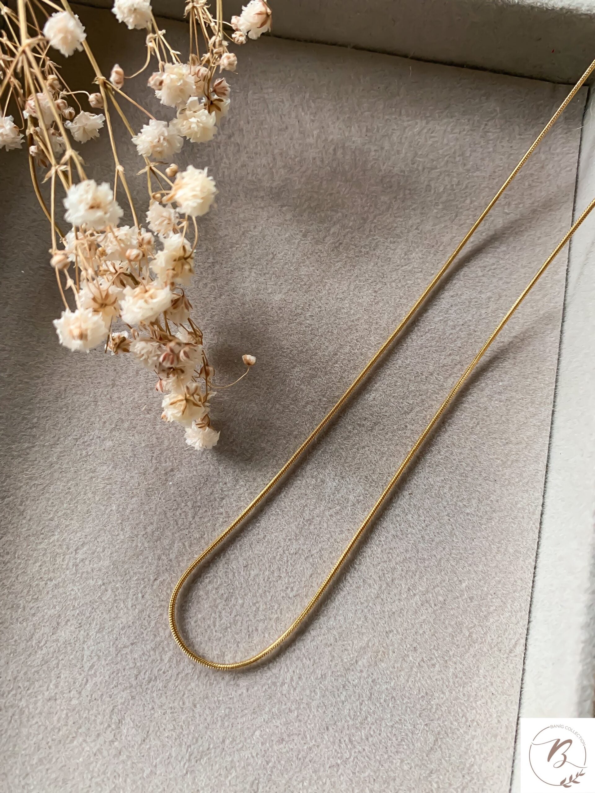 Lisa Minimalist Chain – Baníg Collection