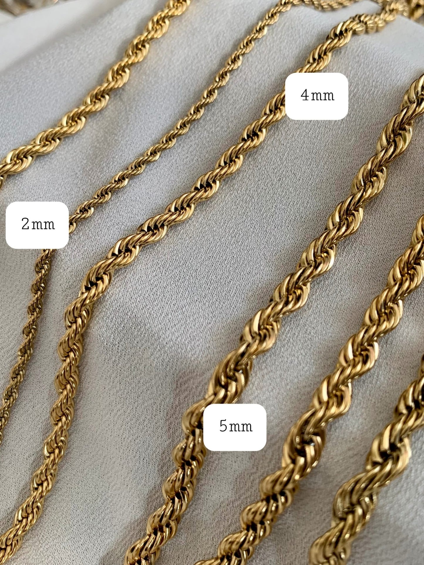 Rope Stainless Steel Bracelet