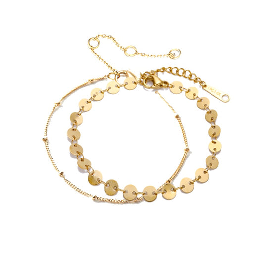 Minimalist Coin Bracelet