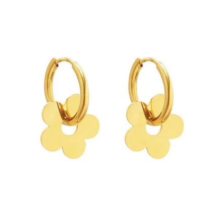 Flower Drop Earrings