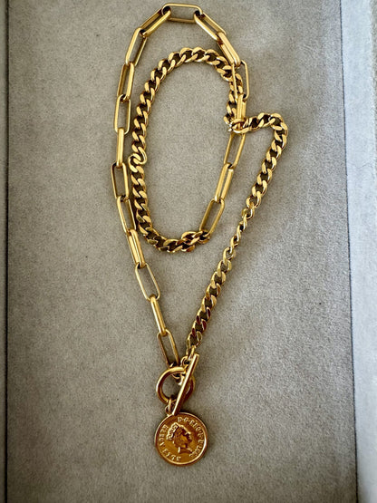 Elizabeth Coin Neclace