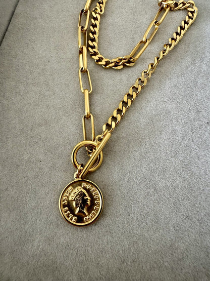 Elizabeth Coin Neclace