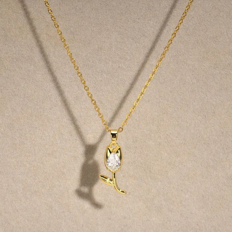 Tulip Pendant Necklace