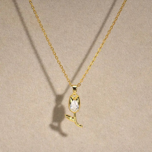 Tulip Pendant Necklace