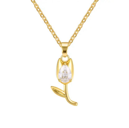 Tulip Pendant Necklace