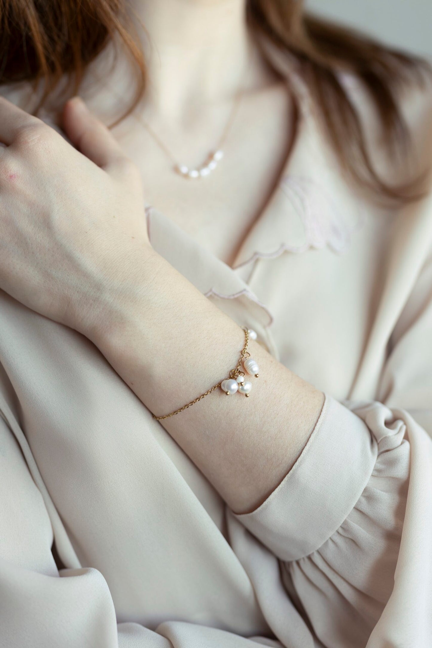 Athena Freshwater Pearl Bracelet